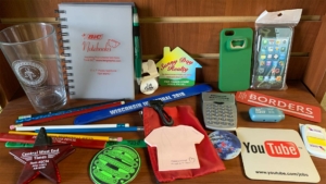 Printed promotional products examples with logo